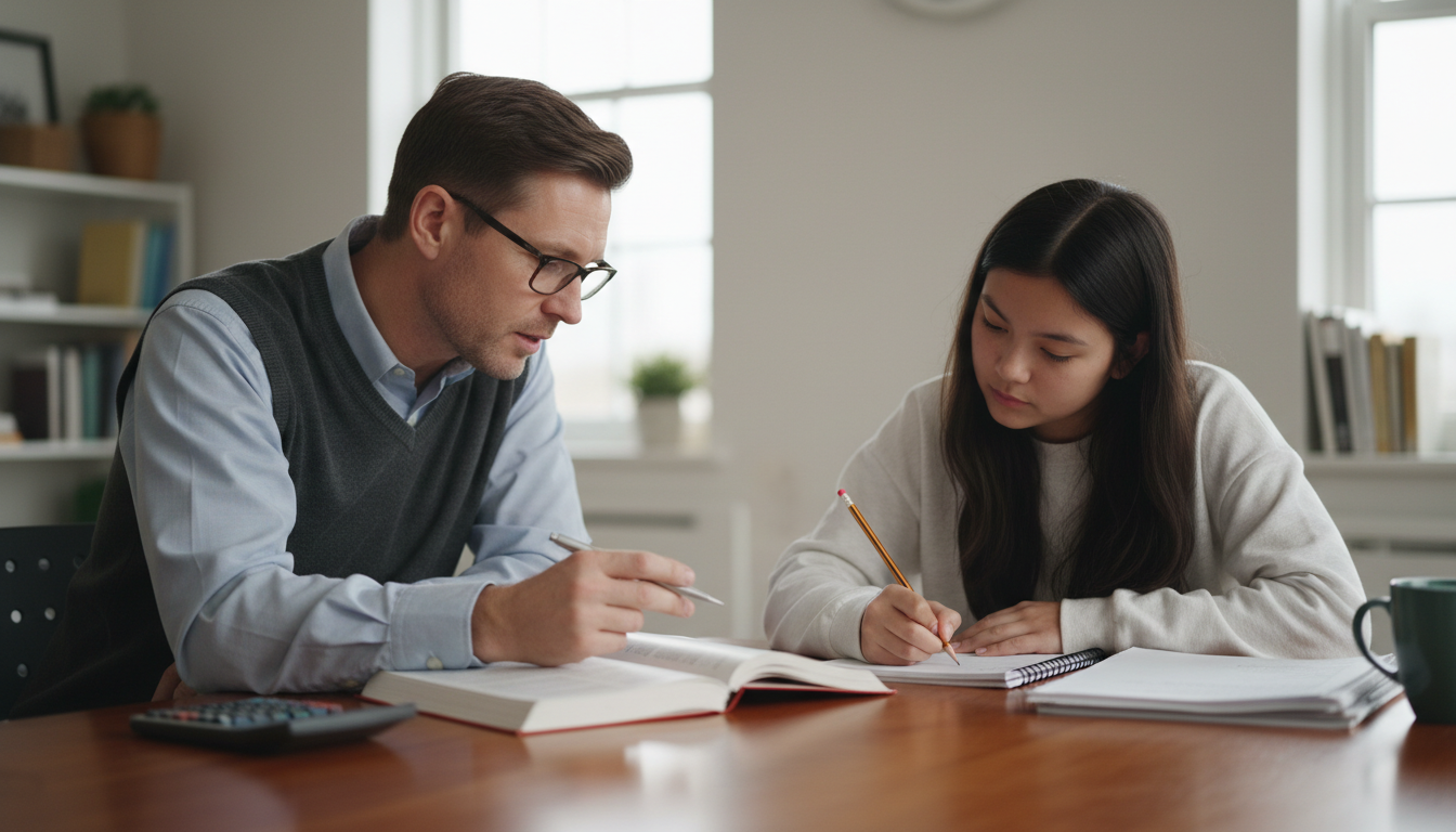 One-to-one tutoring session